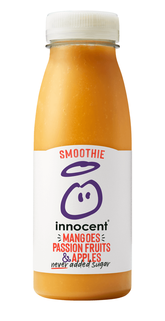 Innocent mango passion fruit smoothie image